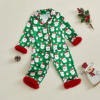 Pijama Navideño para Niños - Papá Noel
