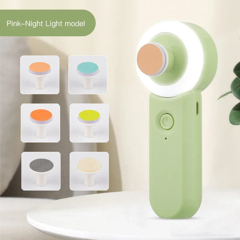 Lima de Uñas Eléctrica para Bebé – Recargable con Luz