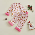 Pijama Navideño para Niños - Papá Noel